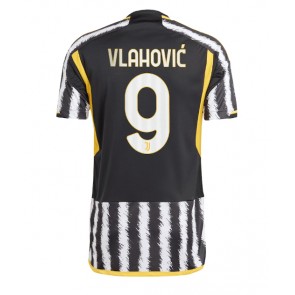 Juventus Dusan Vlahovic #9 Domaci Dres 2023-24 Kratak Rukavima